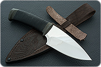 Нож Н84 Варяг наборная кожа, эи-107, текстолит : фото 8