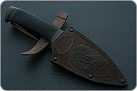 Нож Н84 Варяг наборная кожа, эи-107, текстолит : фото 9