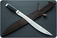 Нож Н87 Мачетеро граб (черное дерево), эи-107, алюминий : фото 8