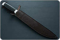 Нож Н87 Мачетеро граб (черное дерево), эи-107, алюминий : фото 9