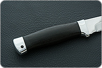 Нож Н89 Пиранья граб (черное дерево), эи-107, алюминий : фото 3