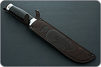 Нож Н89 Пиранья граб (черное дерево), эи-107, алюминий : фото 6