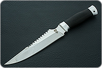 Нож Н92 Селигер граб (черное дерево), эи-107, алюминий : фото 2