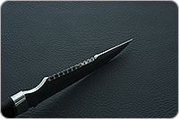 Нож Н92 Селигер граб (черное дерево), эи-107, алюминий : фото 7