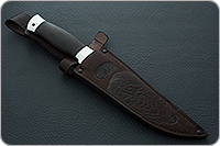 Нож Н92 Селигер граб (черное дерево), эи-107, алюминий : фото 9