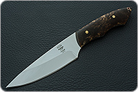 Нож НР5 Витязь накладки карельская береза, эи-107, цельнометаллический : фото 2