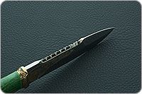 Нож Н82 Джунгли эи-107, резьба, золочение, золочение клинка : фото 10