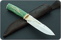 Нож Н82 Джунгли эи-107, резьба, золочение, золочение клинка : фото 11