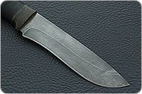 Нож Н6 Александр II микропористая резина, нержавеющий дамаск, текстолит : фото 4