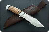 Нож Н68  Шериф береста, эи-107, алюминий : фото 9