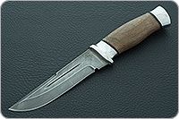 Нож Н8-Спецназ орех, нержавеющий дамаск, алюминий : фото 2