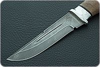 Нож Н8-Спецназ орех, нержавеющий дамаск, алюминий : фото 3