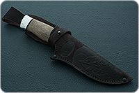 Нож Н8-Спецназ орех, нержавеющий дамаск, алюминий : фото 8