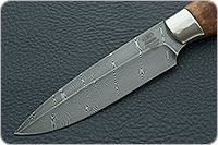 Нож НР3 Гумбольт карельская береза, черный дамаск, алюминий : фото 3