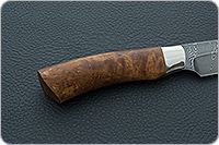 Нож НР3 Гумбольт карельская береза, черный дамаск, алюминий : фото 5