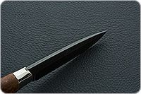 Нож НР3 Гумбольт карельская береза, черный дамаск, алюминий : фото 8