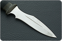 Нож Н21А Крестоносец наборная кожа, эи-107, текстолит : фото 4