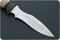 Нож Н21А Крестоносец орех, эи-107, текстолит : фото 4