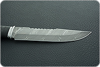 Нож Н83 Ладога наборная кожа, нержавеющий дамаск, алюминий : фото 7