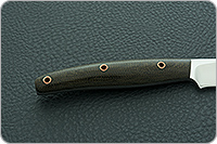 Нож НР18 Грибной накладки текстолит, эи-107, цельнометаллический : фото 5