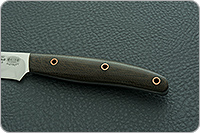 Нож НР18 Грибной накладки текстолит, эи-107, цельнометаллический : фото 6