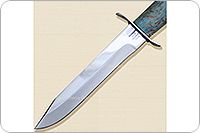 Нож НТ19 Танковый стабилизированная карельская береза, эи-107, никель : фото 2