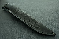 Нож Н1Т Мичман наборная кожа, эи-107, текстолит : фото 9