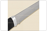 Нож Н1Т Мичман наборная кожа, эи-107, алюминий : фото 5