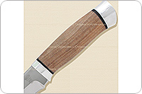 Нож Н1Т Мичман орех, эи-107, алюминий : фото 4