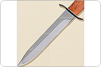 Нож НТ19 Танковый стабилизированная карельская береза, эи-107, никель : фото 2