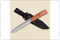 Нож НТ19 Танковый стабилизированная карельская береза, эи-107, никель : фото 4