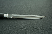 Н76 Бурят граб (черное дерево), черный дамаск, алюминий : фото 7