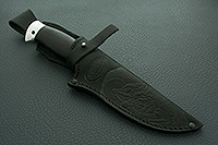 Нож Н8-Лондон-Спецназ граб (черное дерево), эи-107, алюминий : фото 11