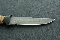 Нож Н8-Лондон-Спецназ береста, нержавеющий дамаск, текстолит : фото 7