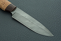 Нож НР3 Гумбольт береста, черный дамаск, текстолит : фото 4