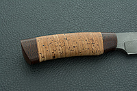 Нож НР3 Гумбольт береста, черный дамаск, текстолит : фото 5