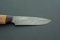 Нож НР3 Гумбольт береста, черный дамаск, текстолит : фото 7