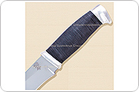 Нож Н1 Рыцарь наборная кожа, эи-107, алюминий : фото 3