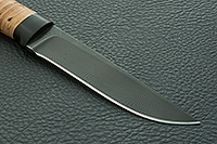 Нож Н14-Тифлис  береста, черный дамаск, текстолит : фото 4