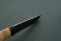 Нож Н14-Тифлис  береста, черный дамаск, текстолит : фото 8