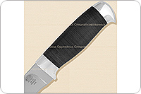 Нож Н15 Царевич наборная кожа, эи-107, алюминий : фото 4