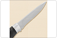 Нож Н15 Царевич наборная кожа, эи-107, алюминий : фото 5