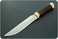 Нож Н3-Гумбольт береза, эи-107, латунь покрытая золотом : фото 2