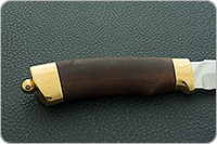 Нож Н3-Гумбольт береза, эи-107, латунь покрытая золотом : фото 5