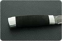 Нож Н3-Гумбольт микропористая резина, нержавеющий дамаск, алюминий : фото 5