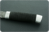 Нож Н3-Гумбольт микропористая резина, нержавеющий дамаск, алюминий : фото 6