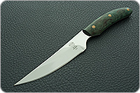 Нож Н25 Виконт накладки стабилизированная карелка, эи-107, цельнометаллический : фото 2