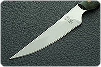 Нож Н25 Виконт накладки стабилизированная карелка, эи-107, цельнометаллический : фото 3