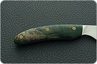 Нож Н25 Виконт накладки стабилизированная карелка, эи-107, цельнометаллический : фото 5