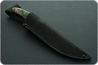 Нож Н25 Виконт накладки стабилизированная карелка, эи-107, цельнометаллический : фото 10